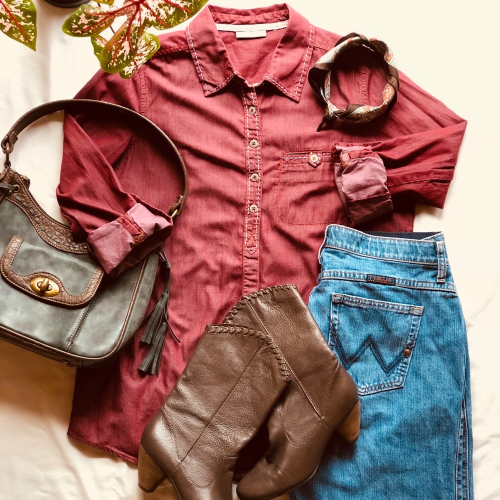 Country Chic Button Shirt